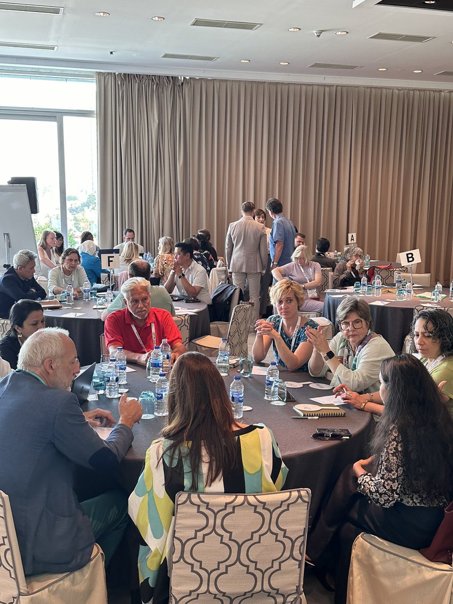 landscape717's tweet photo. Incredible array of over 300 lectures ‘Code Red for Earth’ @ifla2024turkiye + wonderful to meet fab #landscapearchitects - opportunity to highlight work of #LandscapeInstitute @talklandscape + connect with @IntFedLandArch colleagues to progress partnership working + info sharing. https://t.co/lEEAP5tbLK
