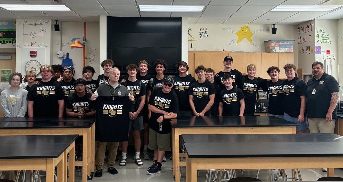 This Weeks Football Team Teacher of the Week is Mr Holder.  Thank you Mr. Holder for everything that you do for our students, players, and school! <a href="/GNHSAthletics/">GN Knights Athletics</a> #StandUp