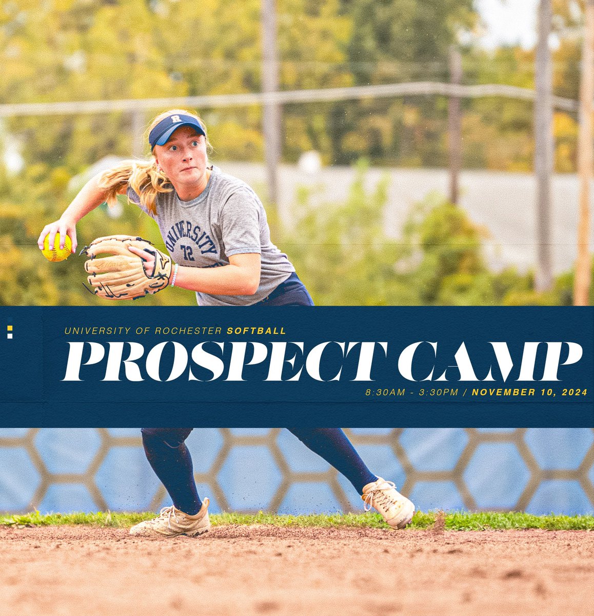 Your Yellow jackets will be hosting a Prospect Camp on 11/10 here on campus! Link in bio! 🐝🥎💪🏼