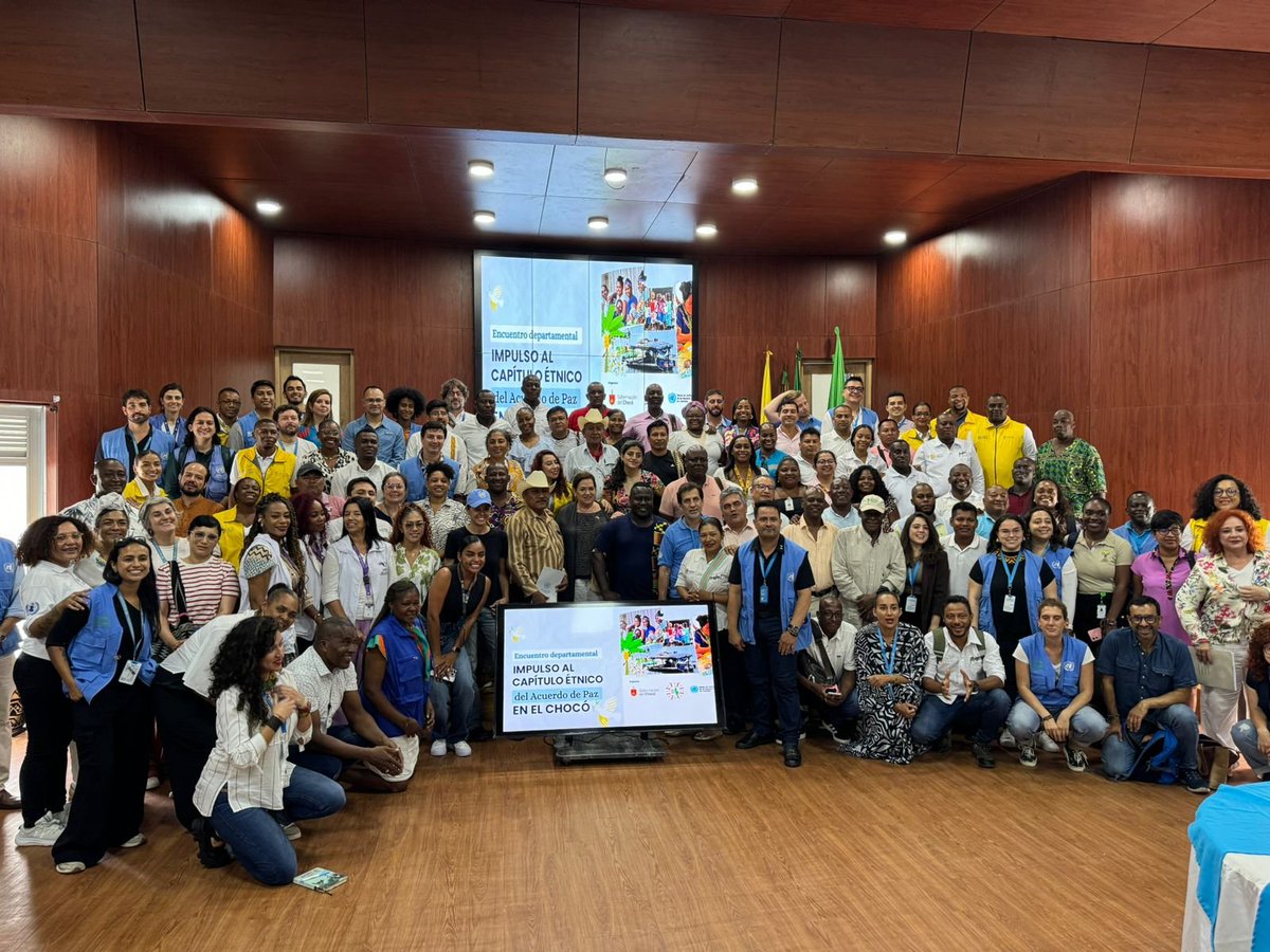 La subregional Chocó participa en el Encuentro Departamental impulso a la implementación del Capítulo Étnico del Acuerdo Final de Paz en el Chocó, este encuentro es el primero de cinco encuentro más que se harán con el objetivo de desarrollar una hoja de ruta para acelerar y