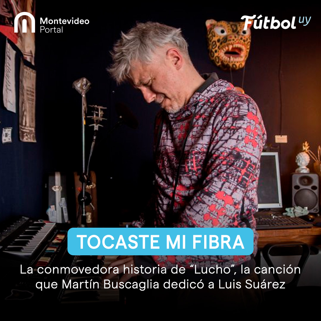 Este viernes, el cantante Martín Buscaglia publicó la canción que le dedicó a Luis Suárez, quien esta noche, frente a Paraguay en el Estadio Centenario, jugará su último partido con la selección uruguaya.