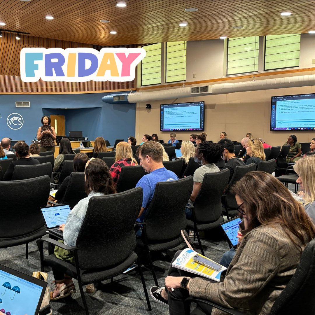 Friday vibes with some of our VCS MTSS MVP’s. Learning and leveling up together! <a href="/RushingY12/">YRushing</a> #MTSS #VCSAllDayEveryday