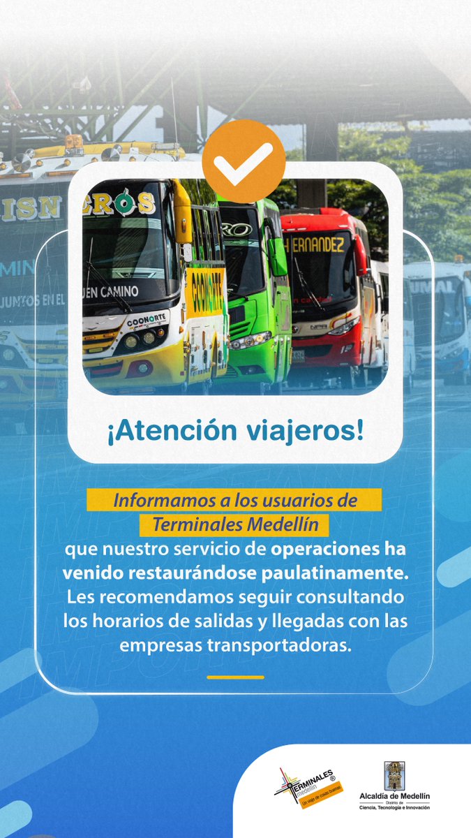 ¡Atención usuarios!
