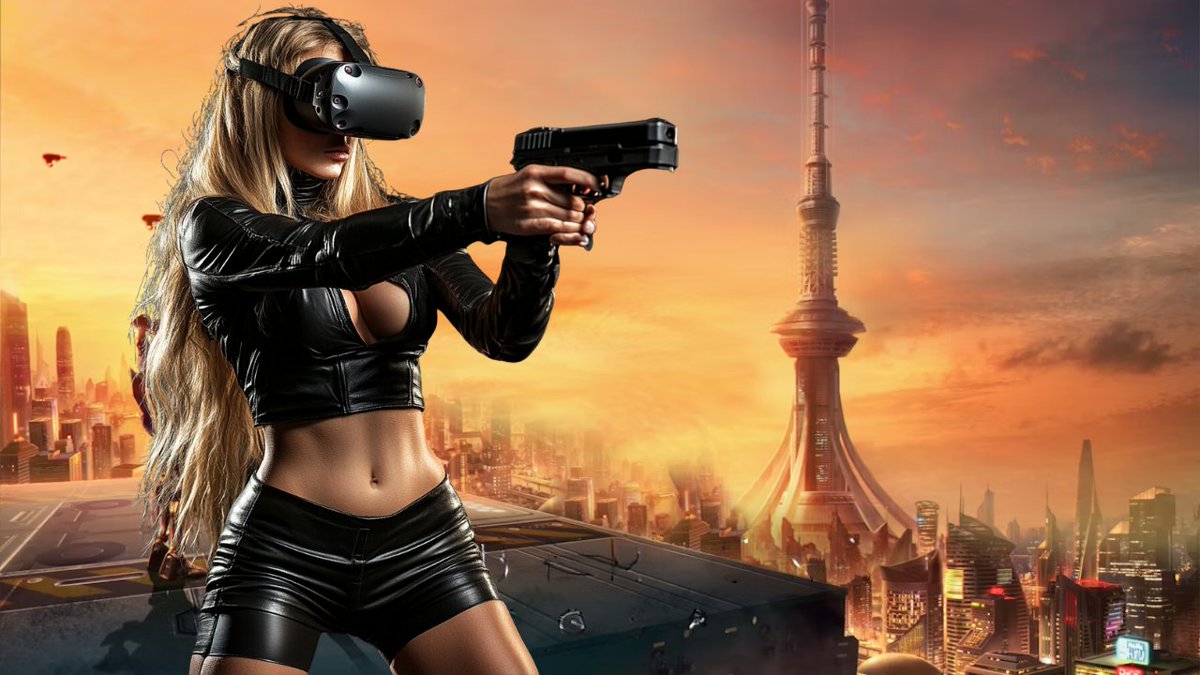 Available NOW! Click to watch HOLLYWOOD and watch us kick insectoid alien ass in the official video, which incorporates tons of VR gameplay and AI animation!
youtu.be/kwjrrfvIsj4?si…