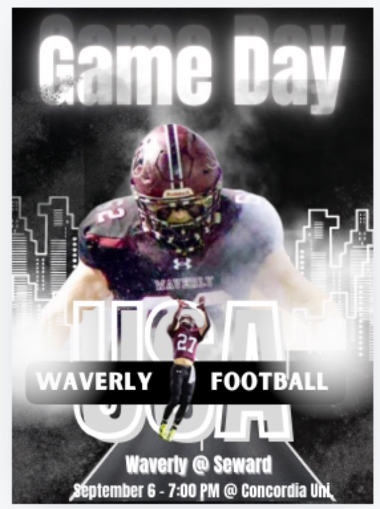 🏈FRIDAY NIGHT LIGHTS🏈
Show up tonight @ Concordia, Wear USA, and be loud!