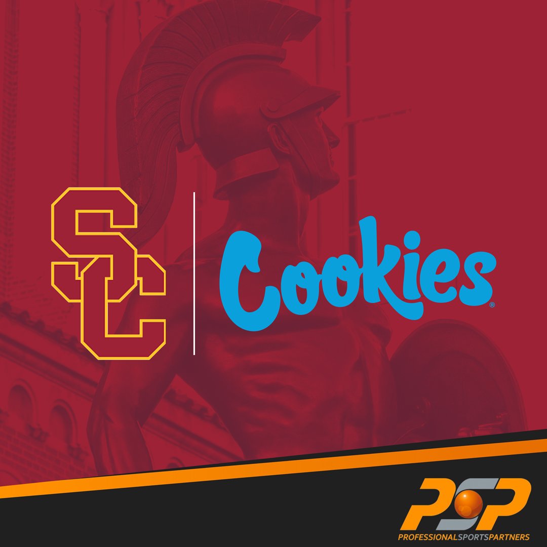 Making history with <a href="/USC_Athletics/">USC Trojans</a> and <a href="/cookiesglobal/">Cookies 🍪</a>!

We're excited to be leading the charge in a brand new sponsorship category in college sports. Time to get to work!