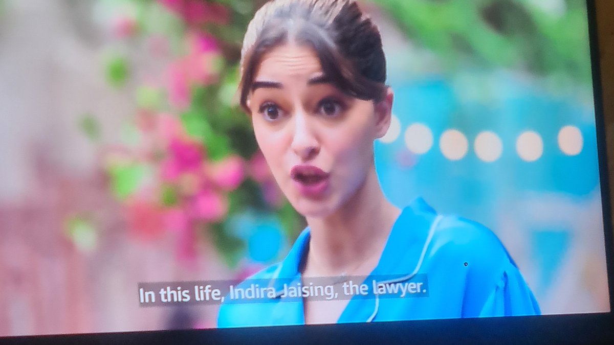 A scriptwriter somewhere thought that it would be fun to sprinkle defamation law jargon and "Indira auntie" references into v unserious television and I'm here for it.
