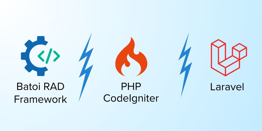 batoisystems's tweet image. Detailed Comparison Guide: Batoi RAD Framework vs. PHP CodeIgniter vs. Laravel
Explore a comprehensive guide comparing #BatoiRADFramework with #PHPCodeIgniter and #Laravel across key parameters like architecture, CMS integration, SEO settings, and more.
buff.ly/3XdzsOl