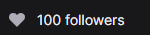 ayoooo 100 followers ?!