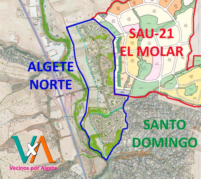 Foto cedida por Vecinos por Algete