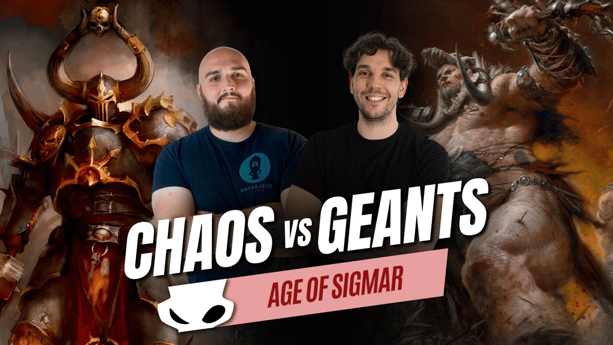 AntreJeuxStudio's tweet image. ⚔️ LIVE AoS - Chaos vs Sons of Behemat ! ⚔️
Ce vendredi 6 sept à 21h00, la terre va trembler sur Antre Jeux Studio ! Le Chaos face aux Sons of Behemat. Un duel à ne pas manquer ! 💥
twitch.tv/antrejeuxstudi…
#Warhammer #AgeOfSigmar #SonsOfBehemat #Chaos #LiveTwitch #BattleReport
