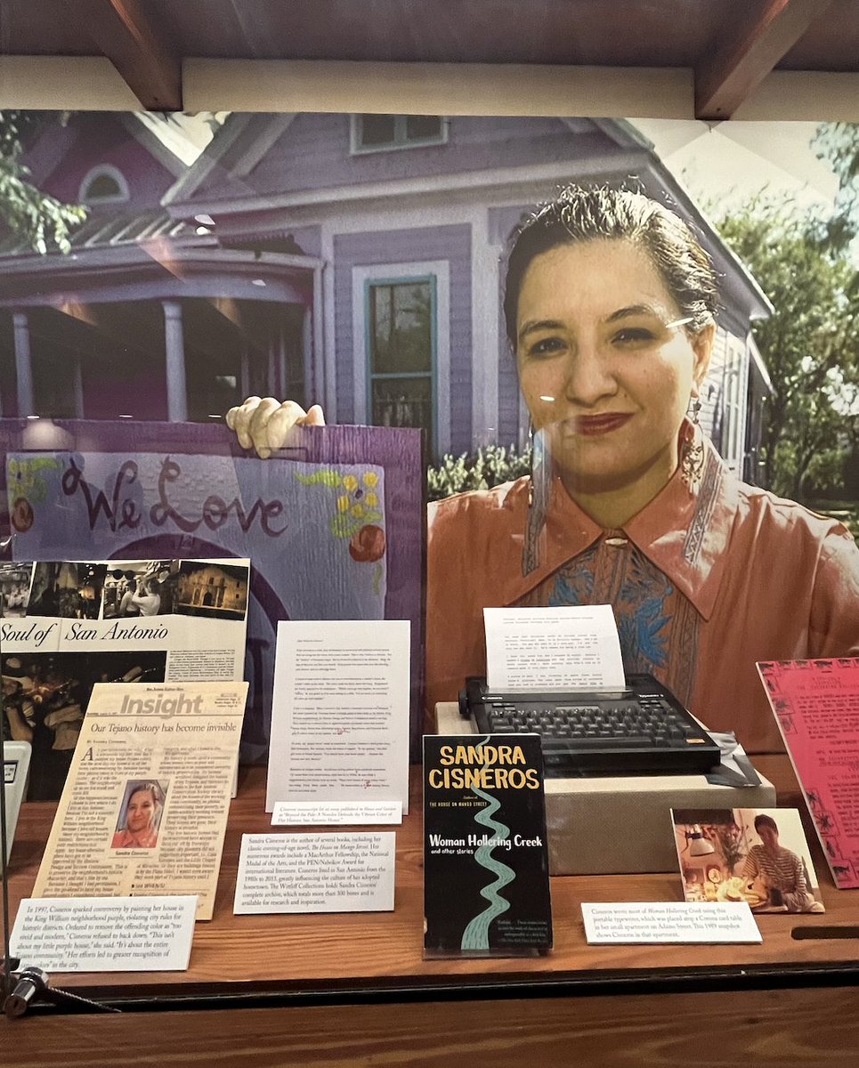 TheWittliff's tweet image. Happy national read a book day! Did you know that The Wittliff Collections started with a box of J. Frank Dobie's papers? The Wittliff houses the archives of many famous authors such as Cormac McCarthy, Sandra Cisneros, and Rick Riordan. #TXST #AlkekLibrary #TheWittliff