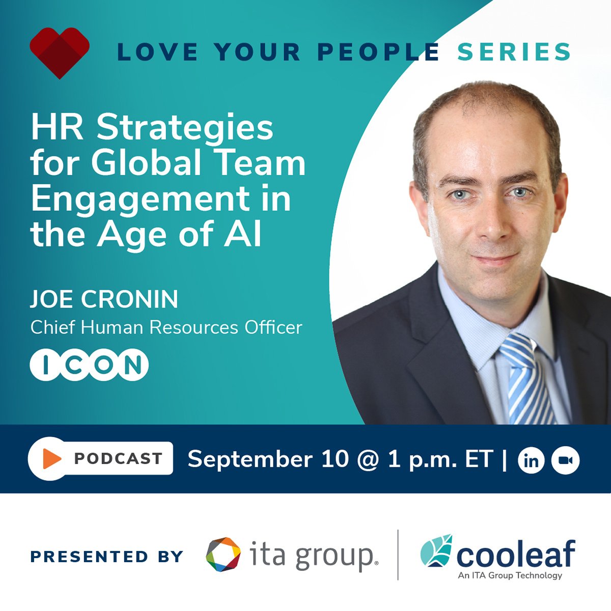 According for Forbes, 75% of companies are already integrating AI into #HR. Are you ahead of the curve?

Join us on Tuesday, September 10 for our LIVE podcast recording all about generative tech in your #HRstrategy.

➡️ Learn more: hubs.la/Q02MxtPJ0