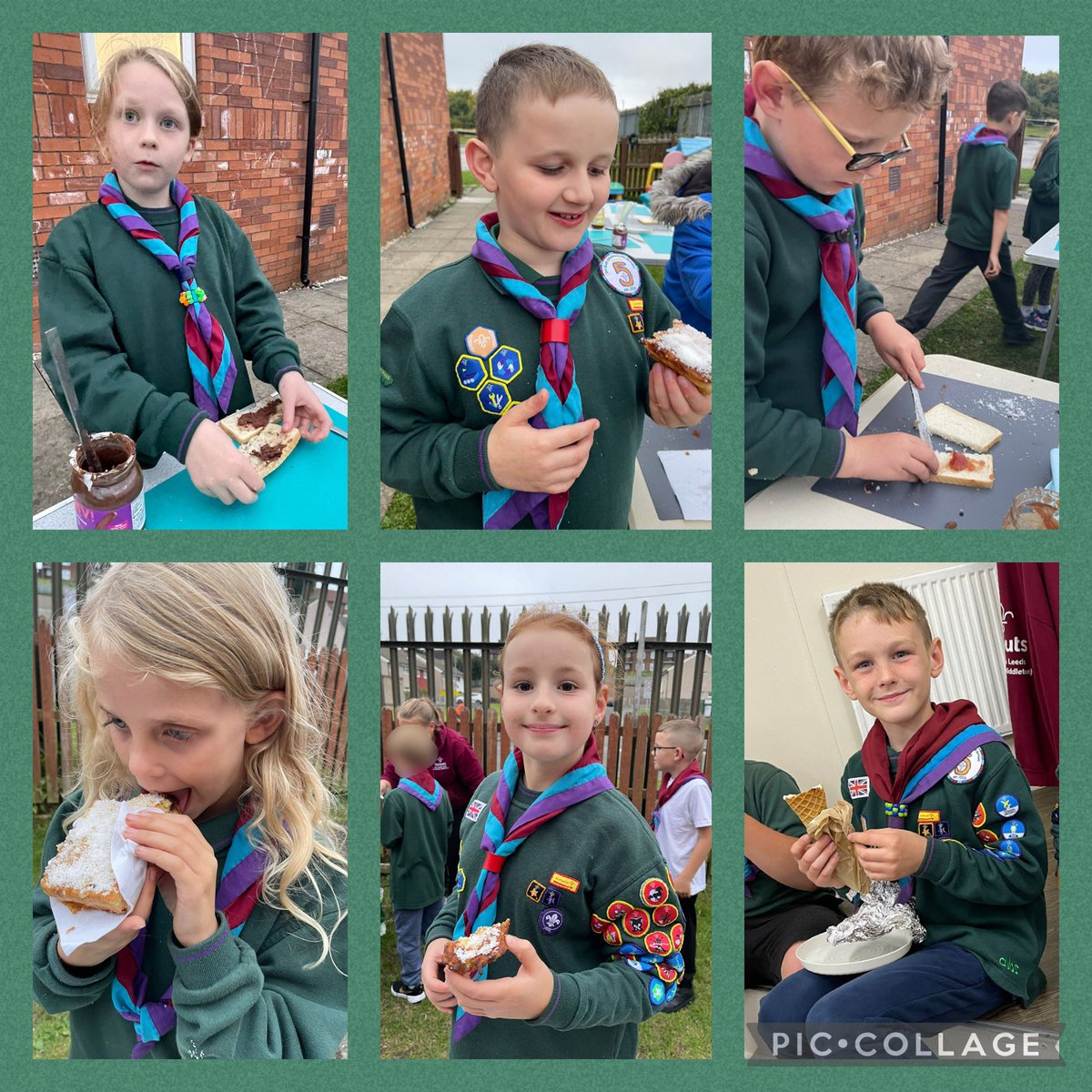 We had a great first session back yesterday 🎉 

Both Beavers and Cubs had a blast making camp doughnuts and s’more cones around the fire — lots of sticky fingers and happy faces! 😄🍩🔥

#skillsforlife #beavers #cubs #CampfireTreats