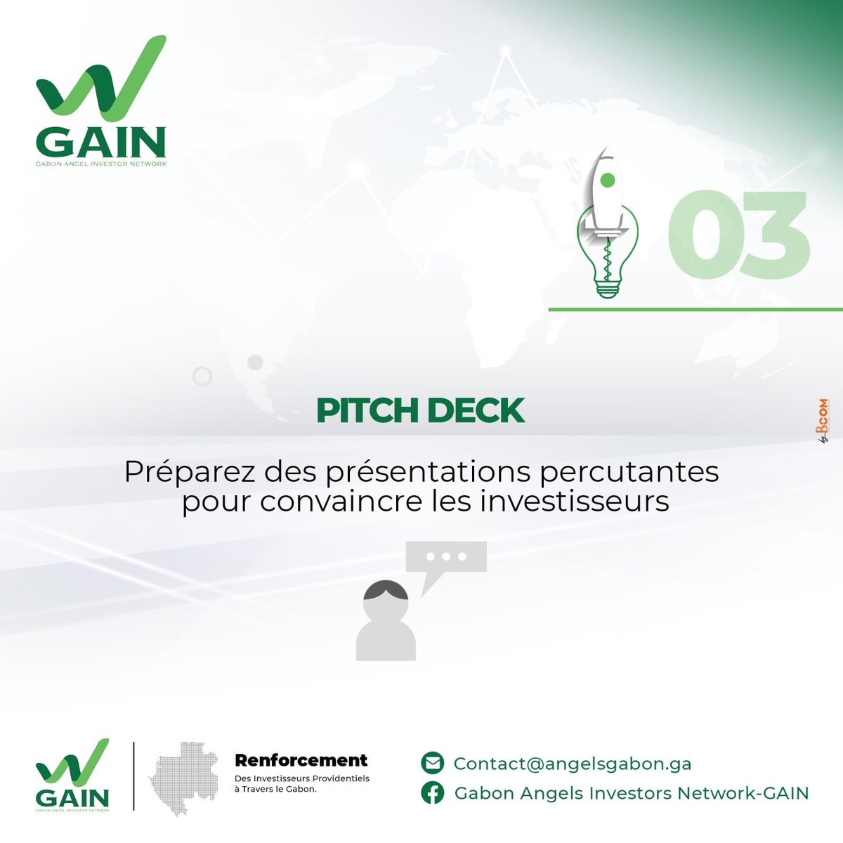 Lancer et développer une startup peut être un véritable défi. Ne négligez pas ces quelques outils :
1️⃣ 𝗕𝘂𝘀𝗶𝗻𝗲𝘀𝘀 𝗠𝗼𝗱𝗲𝗹 𝗖𝗮𝗻𝘃𝗮𝘀
2️⃣ 𝗘𝗻𝘁𝗼𝘂𝗿𝗲-𝘁𝗼𝗶 𝗱𝗲 𝗺𝗲𝗻𝘁𝗼𝗿𝘀
3️⃣ 𝗣𝗶𝘁𝗰𝗵 𝗗𝗲𝗰𝗸
📧 contact@angelsgabon.ga
🌐 angelsgabon.ga