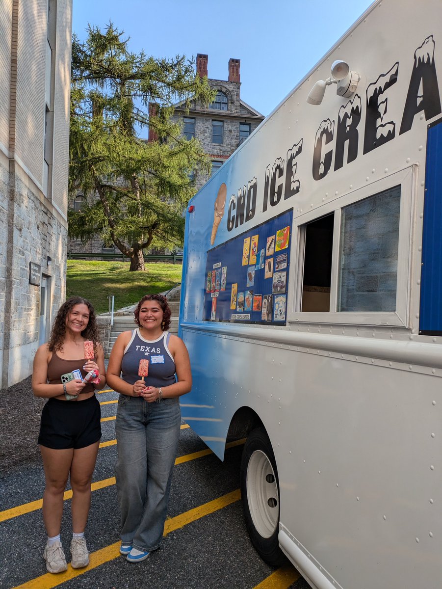 Team CEE getting ready to start the new year with an ice cream (truck) social!