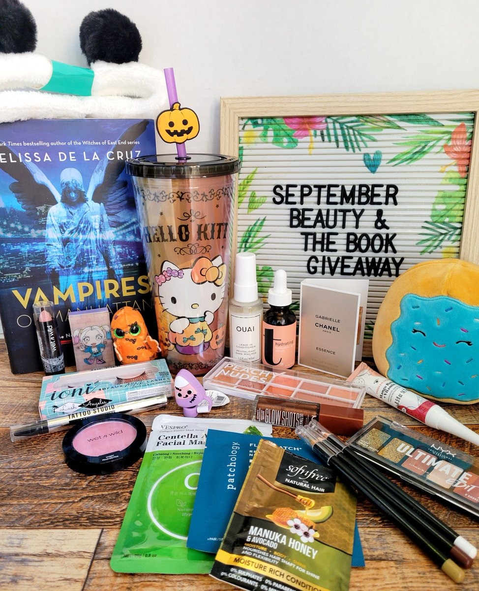 Enter to win a $60+ Goodie &amp; Beauty Bundle from <a href="/TheMoonlitNook/">The Moonlit Nook</a> #giveaway #makeup #books themoonlitnook.blogspot.com/2024/09/septem…