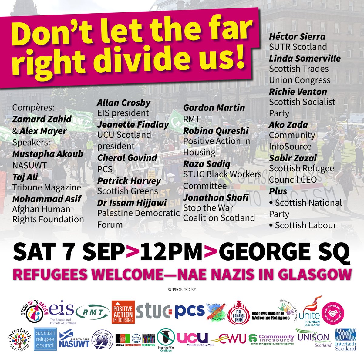 FANS SUPPORTING FOODBANKS #RightToFood (@sfoodbanks) on Twitter photo A delegation from Fans Supporting Foodbanks on Merseyside will be travelling to Glasgow to support <a href="/SUTRScotland/">Stand Up to Racism - Scotland</a> demo tomorrow before taking in the <a href="/PartickThistle/">Partick Thistle FC</a> game to show #Solidarity with our comrades from <a href="/JagsForGood/">Jags For Good</a>
#HungerDoesntWearClubColours or have a race=religion A delegation from Fans Supporting Foodbanks on Merseyside will be travelling to Glasgow to support <a href="/SUTRScotland/">Stand Up to Racism - Scotland</a> demo tomorrow before taking in the <a href="/PartickThistle/">Partick Thistle FC</a> game to show #Solidarity with our comrades from <a href="/JagsForGood/">Jags For Good</a>
#HungerDoesntWearClubColours or have a race=religion