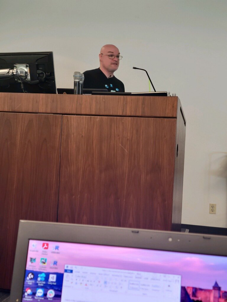 NTSSUG's tweet image. Yooooooo!

@awsaxton is getting a full day of training going on all things #Fabric  today #DataSaturdayDallas.