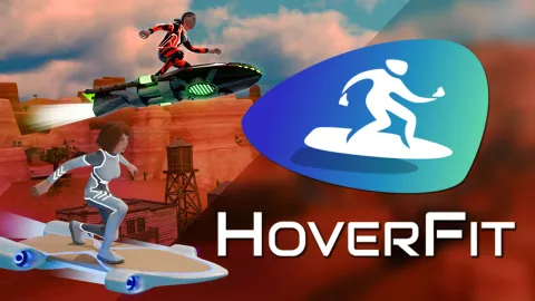 Get ready for an adrenaline rush

HoverFit - huge UPDATE!🌟
🏞️New Canyon Location
⚡Powerups for Race &amp; Tag
🕶️New Avatar Customizations
🏃Enhanced Locations with New Ramps

Get your heart pumping!👉 heyvr.io/arcade/games/h…

Credits:<a href="/HoverFitVR/">HoverFitVR - Free VR Game!</a>

#VR #Gaming #Fitness #WebXR #Update