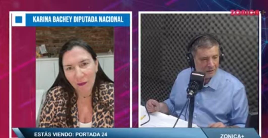 #Politica " Me parece que hay que oxigenar a este gobierno y dar de nuevo" opino en <a href="/Portada_24/">Portada24</a> la Diputada Nacional Karina Bachey sobre el gobierno de Milei.

Nota completa📻
youtu.be/QGT9IbHKgUI?si…