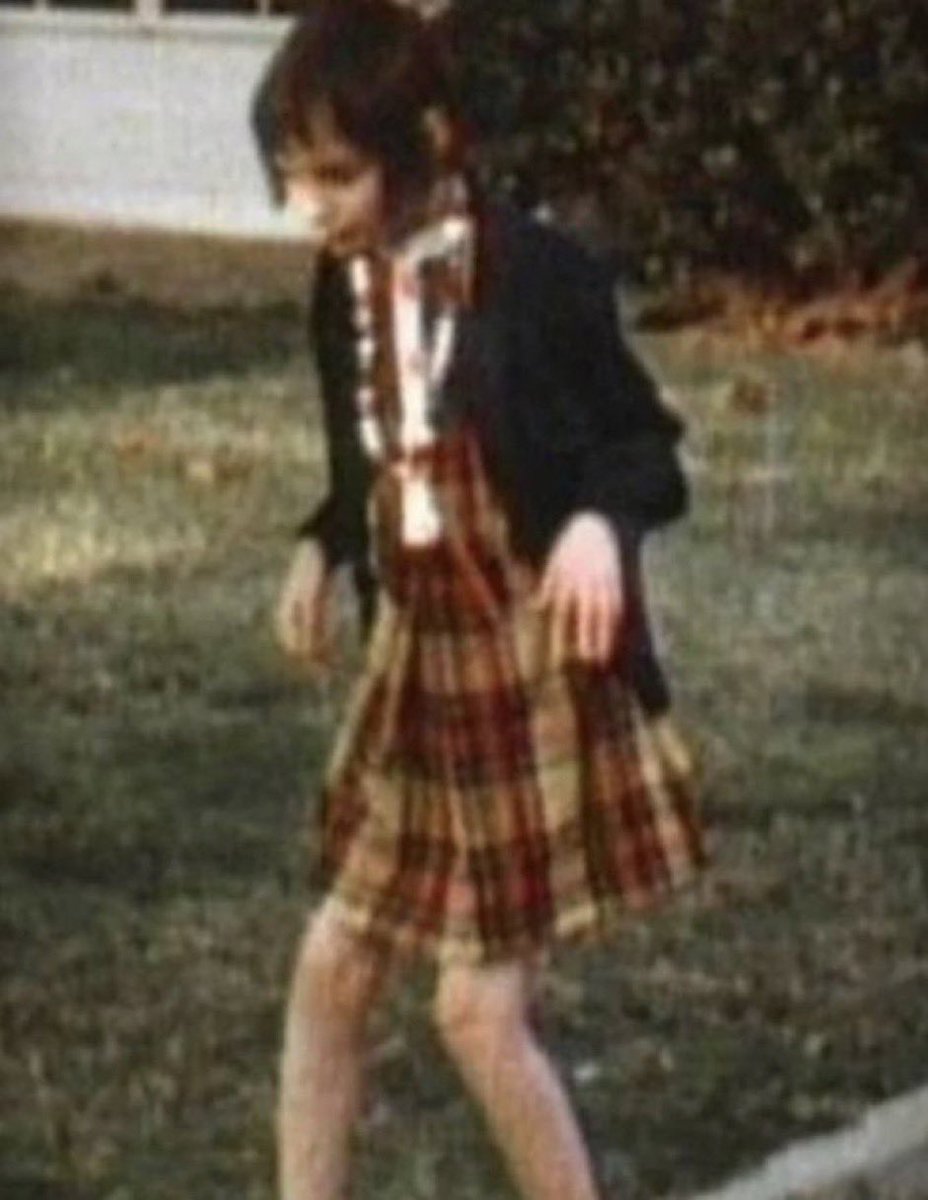 In this 1970 photograph, we see Genie Wiley, also known as the "feral child," from California, struggling to walk at the age of 13.

Throughout her life, Genie suffered relentlessly at the hands of her father, who subjected her to a makeshift straitjacket and confined her to a