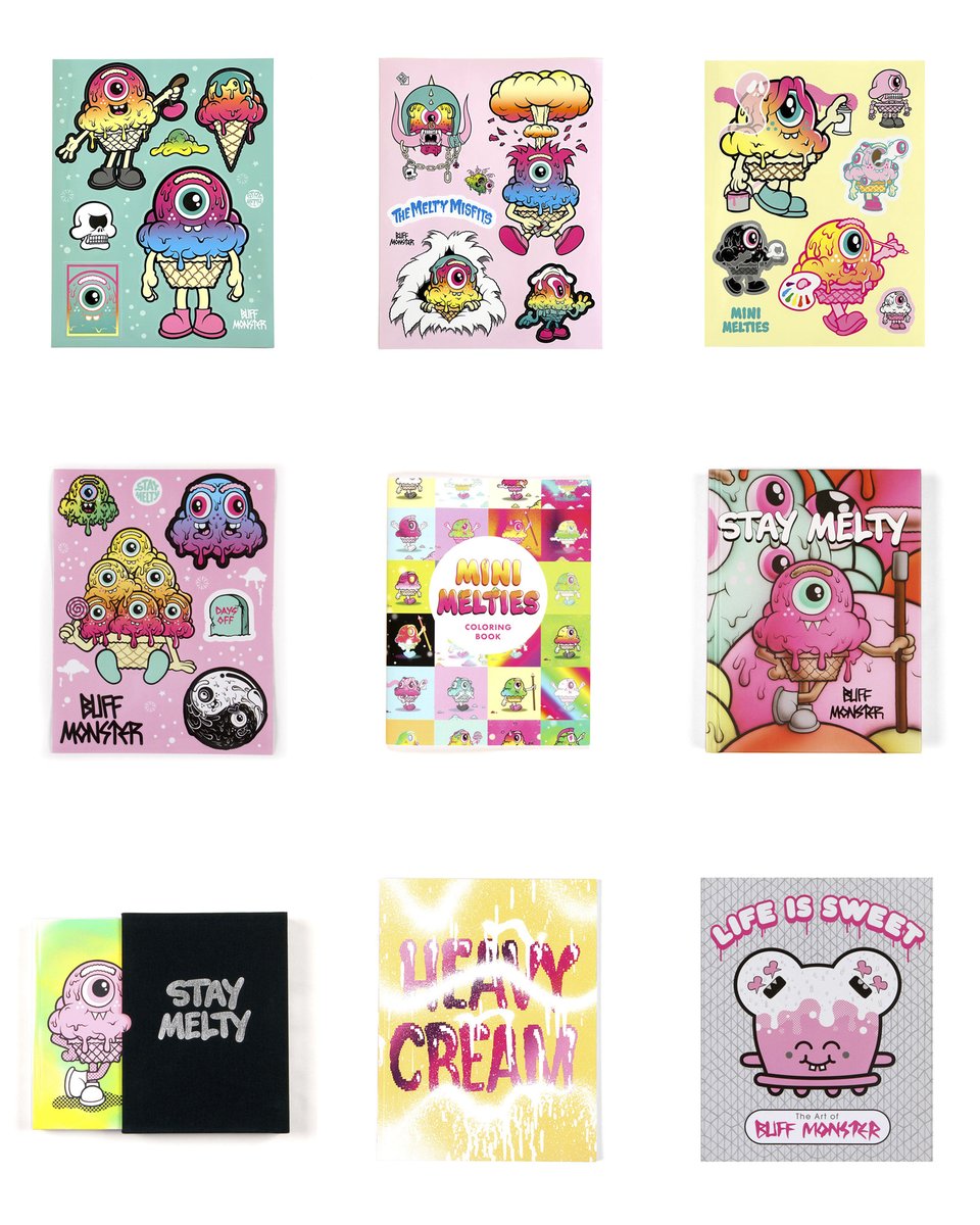 The NEW sticker sheets and books are available now!
staymelty.com/collections/av…