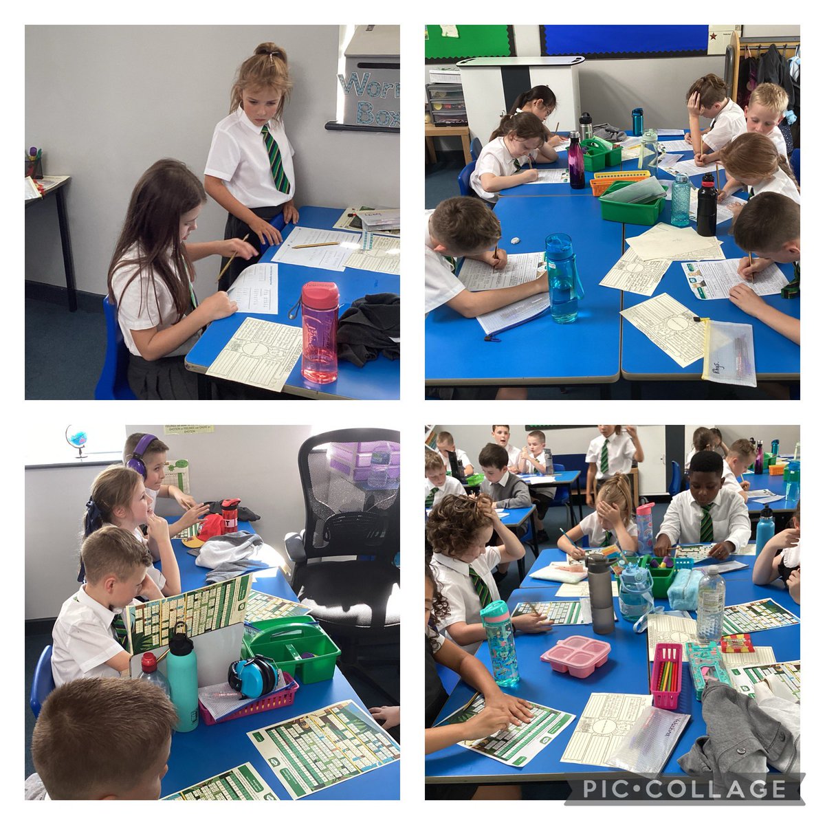 Year 4 Macaws have had a fab first week. We enjoyed a singalong to Matchstick Men as part of our recap of knowledge about LS Lowry, then we became code breakers as part or our study of Alan Turing