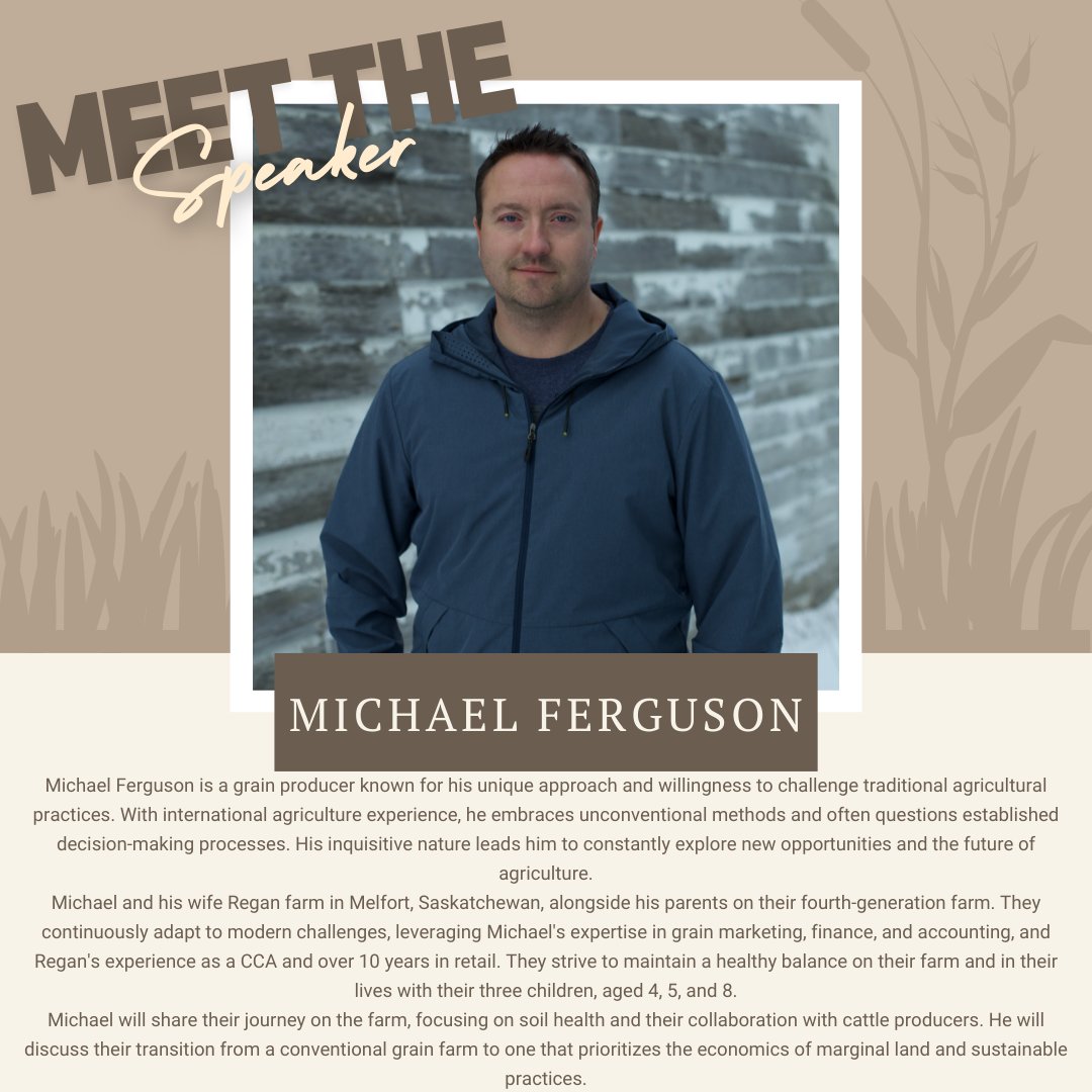 SPEAKER SPOTLIGHT! Michael Ferguson

Michael will be speaking at the Western Canada Conference on Wednesday December 11, his presentation title is "I Don't Know, What I Don't Know".