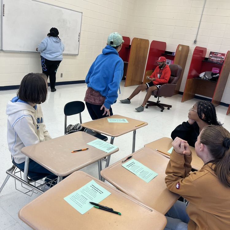 Our <a href="/OppCulture/">Opportunity Culture</a> teams are working hard today. English collaboration with the MCL and small groups in Math 1 using our Reach Associate! This is how we #BearDown in the classroom. #CCSShine #OneChatham