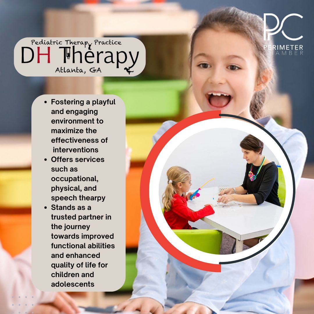 PerimeterBiz's tweet image. Join us in giving a warm welcome to DH Therapy LLC as they become part of the Perimeter Chamber! We are thrilled to have you  join our exceptional community!