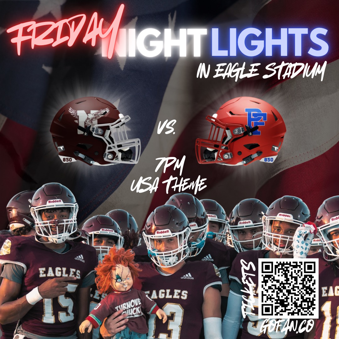 Niceville, don't let a few raindrops scare you away from Eagle Stadium tonight. Lets pack the house and cheer loudly!  Raincoats optional! Go Eagles! 
#BeAnEagle 
<a href="/yabuimedia/">yabui</a> <a href="/PaulaMims22/">Paula Mims</a>