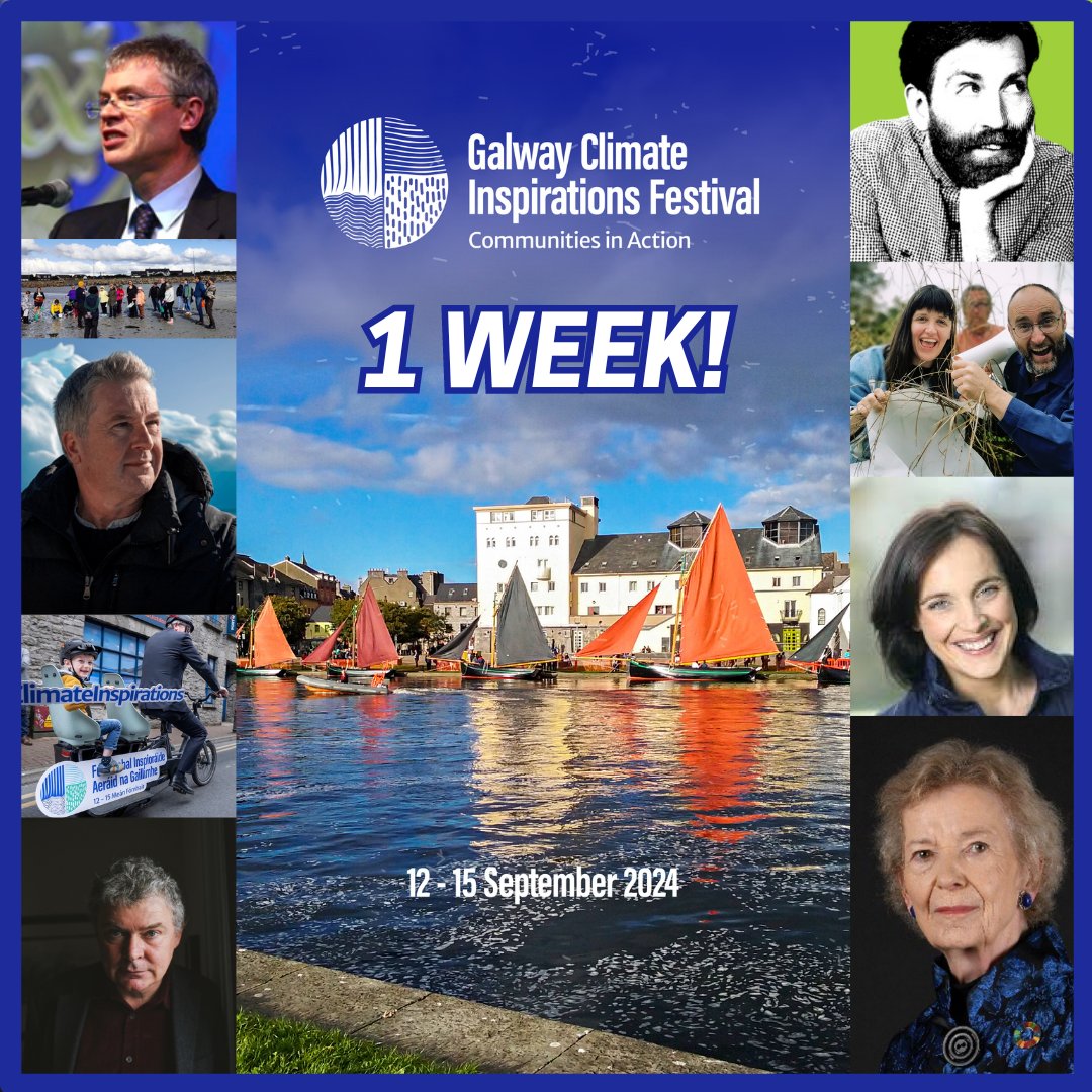 1 WEEK!!!
🥳🥳
#climateinspirations