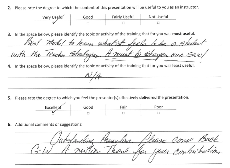 People always ask why I say, “Teaching is the best job.” This is one example from a summer conference session I facilitated at ASE. 👇👇👇 Helping others become better, more comfortable, and confident in their skills is what it’s all about. #education #GWPublisher #PD