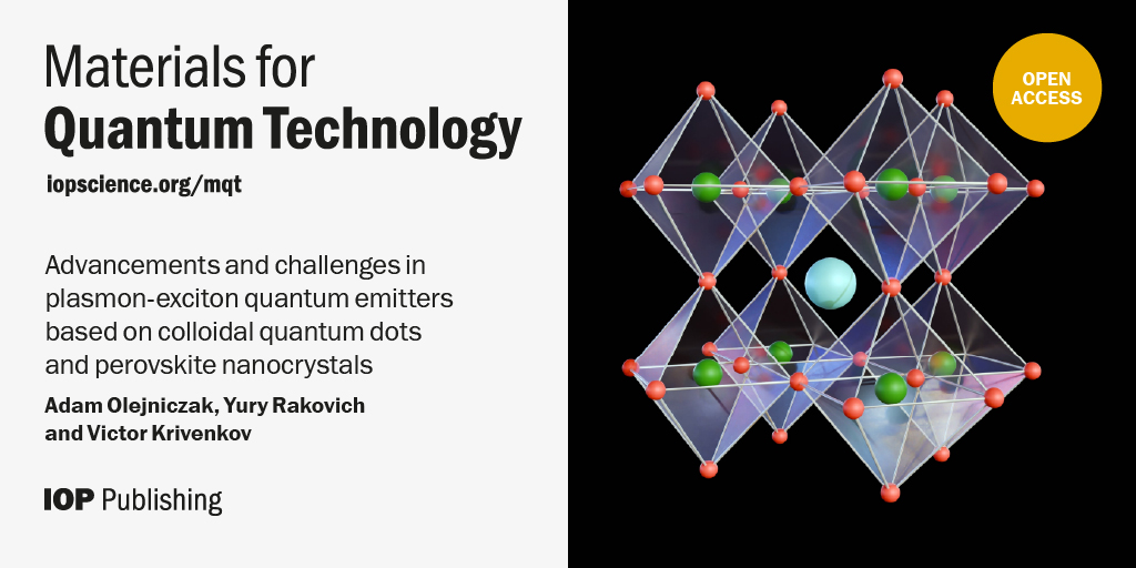 ‼️ New topical review in MQT

From authors at <a href="/CFMdonostia/">CFM</a>, this review offers a comprehensive overview of recent developments in this Nobel Prize-winning field.

Open access paper➡️iopscience.iop.org/article/10.108…

Congrats to the authors <a href="/Mr_Physicist_/">Adam Olejniczak 🇪🇺🇵🇱</a> Yury Rakovich and Victor Krivenkov
