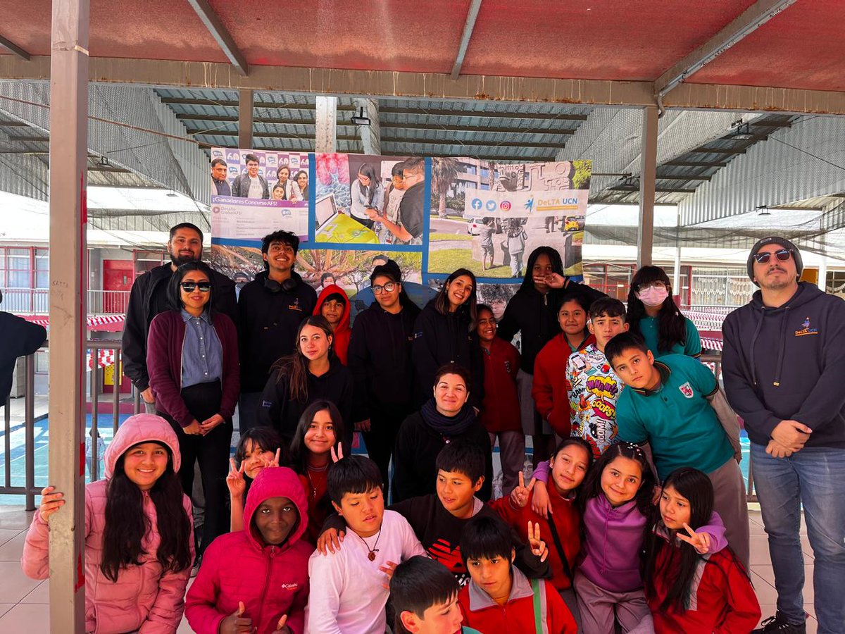DeLTAUCN's tweet image. #DeLTAen1Día presentando nuestro modelo educativo y actividades para estudiantes en Escuela Héroes de la Concepción E-81.

Postulaciones a DeLTA UCN 2025 en: bit.ly/delta2025
#Antofagasta #Mejillones
