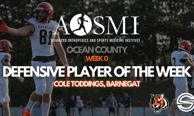 CONGRATULATIONS COLE TODDINGS