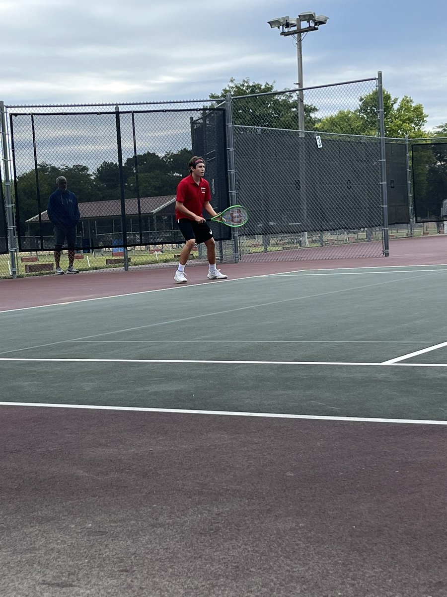 Rocking that headband 🔥 <a href="/SSCBoysTennis/">SSC Boys Tennis</a>