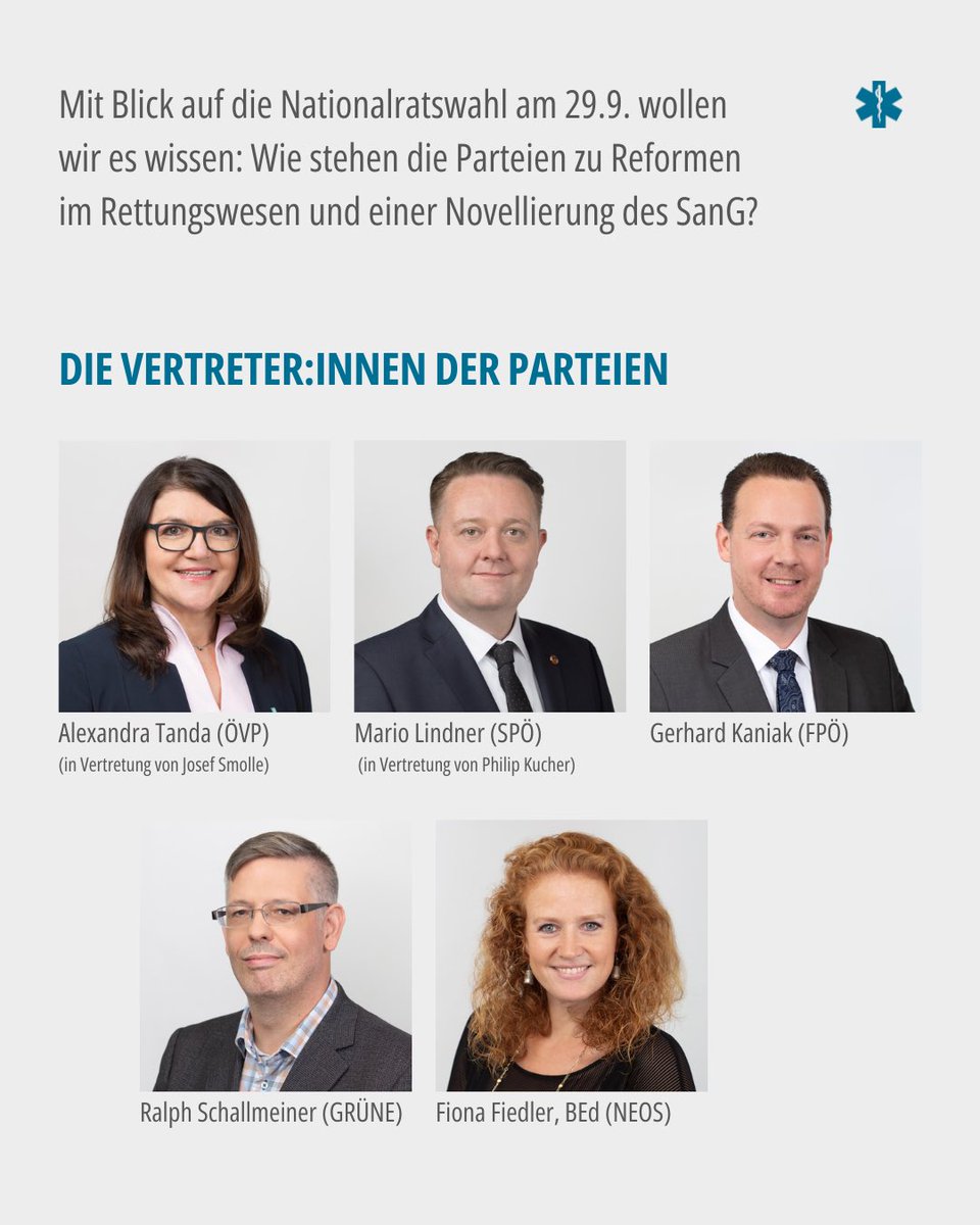 Wir freuen uns auf die Diskussion mit den politischen Vertreter:innen zur Zukunft des Rettungsdienstes und zur Novellierung des Sanitätergesetzes #rettungsdienst #sanitäter <a href="/PCConcordia/">Presseclub Concordia</a>