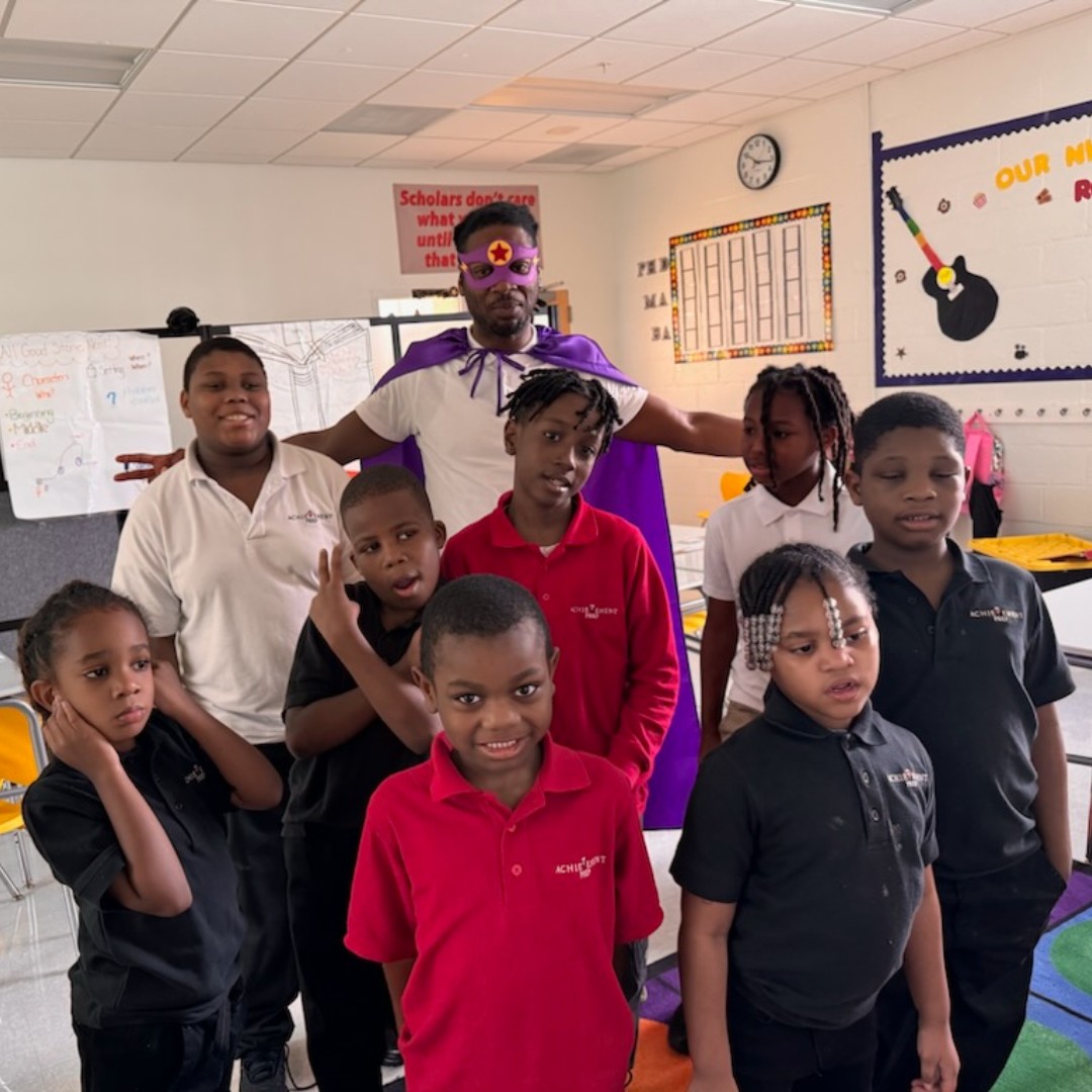 #SuperHeroOfTheWeek Mr. Seales is celebrated for his dedication to scholars and staff. From setting high learning expectations to supporting families, he's a true #PlatinumTeacher. Kudos for being present, accountable, and supportive! 👏