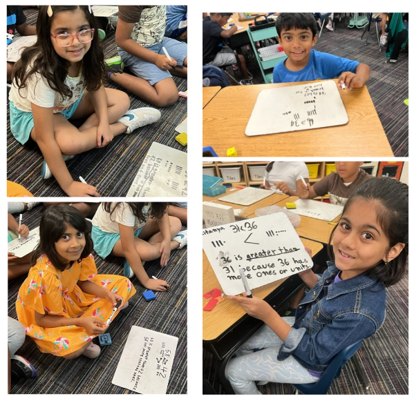 🌟 This week at Talley, our second-grade students are mastering how to compare numbers using symbols and words! 💡 They're learning greater than (&gt;), less than (&lt;), and equal to (=) while building a strong math foundation. ❤️

#TalleyElementary #MathSkills #GrowingEveryDay
