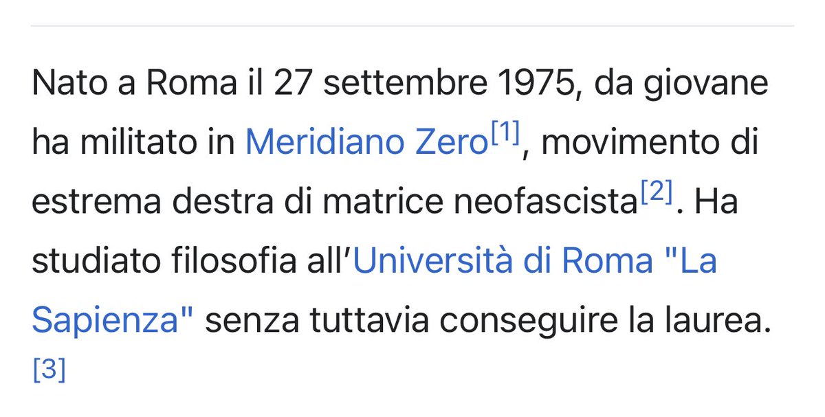 marcosalvati's tweet image. Il curriculum  di Alessandro Giuli, nuovo ministro della cultura