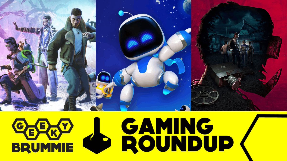 NEW GAMES! (Games Release Roundup from <a href="/TheCheapFerret/">Leigh Price</a>)

I was late posting this but I am deep in the world of Astro Bot right now so that's why. Which is convenient because it's my Game of the Week!

geekybrummie.com/blog/astro-bot…