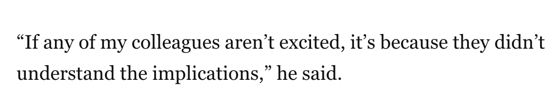 Now I know what to say at pitch meetings when my ideas don't get green lit.

washingtonpost.com/science/2024/0…
