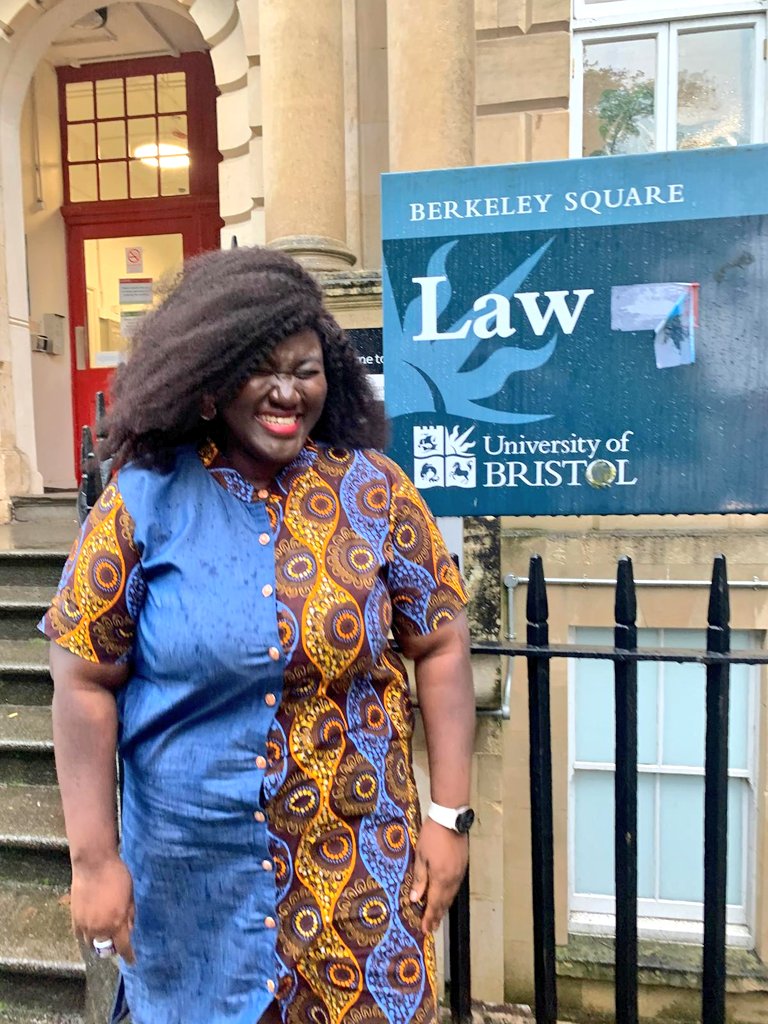 AsumaduGertrude's tweet image. Yesterday, I shared my activism journey with students at the @BristolUniLaw with fellow activists Michelle Kafe and Heela Yoon in a discussion focused on 'A Career in Human Rights Advocacy'. Thank you to Rachel Murray for an excellent moderation of the session.
