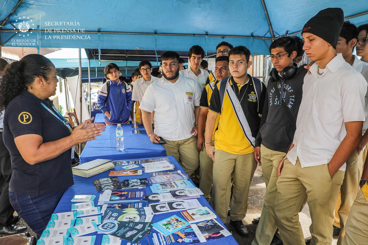 #CUBOEmanuel  | El Gobierno del Presidente <a href="/nayibbukele/">Nayib Bukele</a> realiza el Festival de juventudes, formación y oportunidades en CUBO Emanuel. #SecretaríaDePrensa