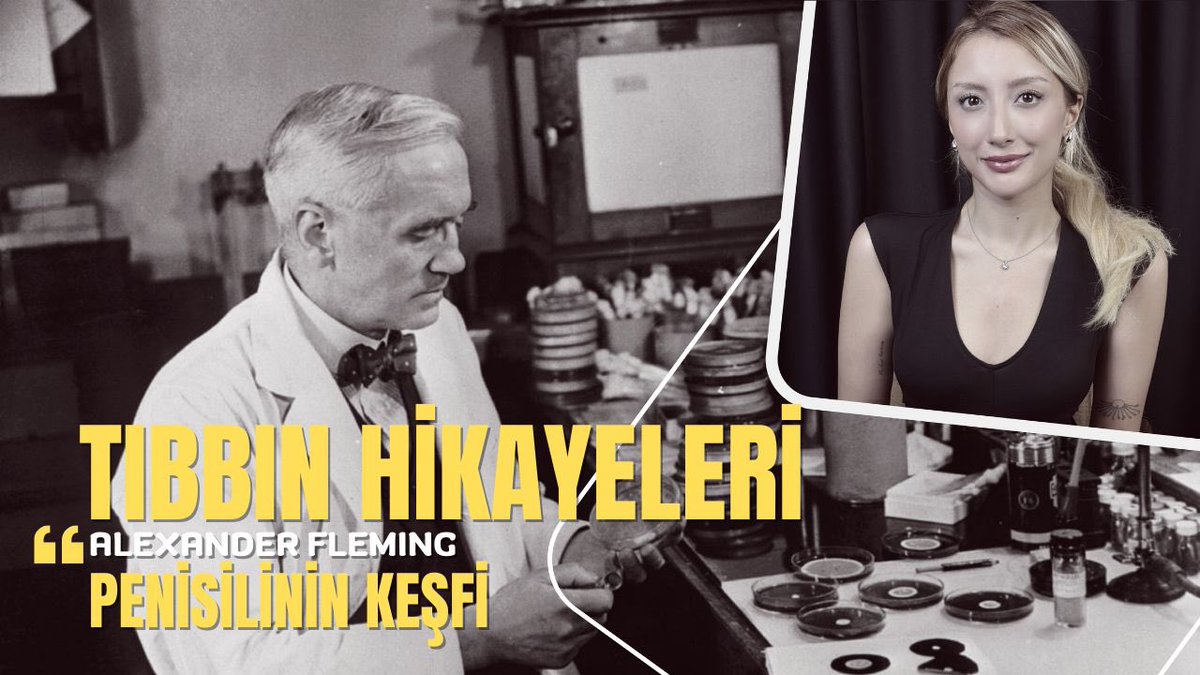 Penisilinin Keşfi 💉 Alexander Fleming - Tıbbın Hikayeleri

youtu.be/9O9TsZ4blF4?si…