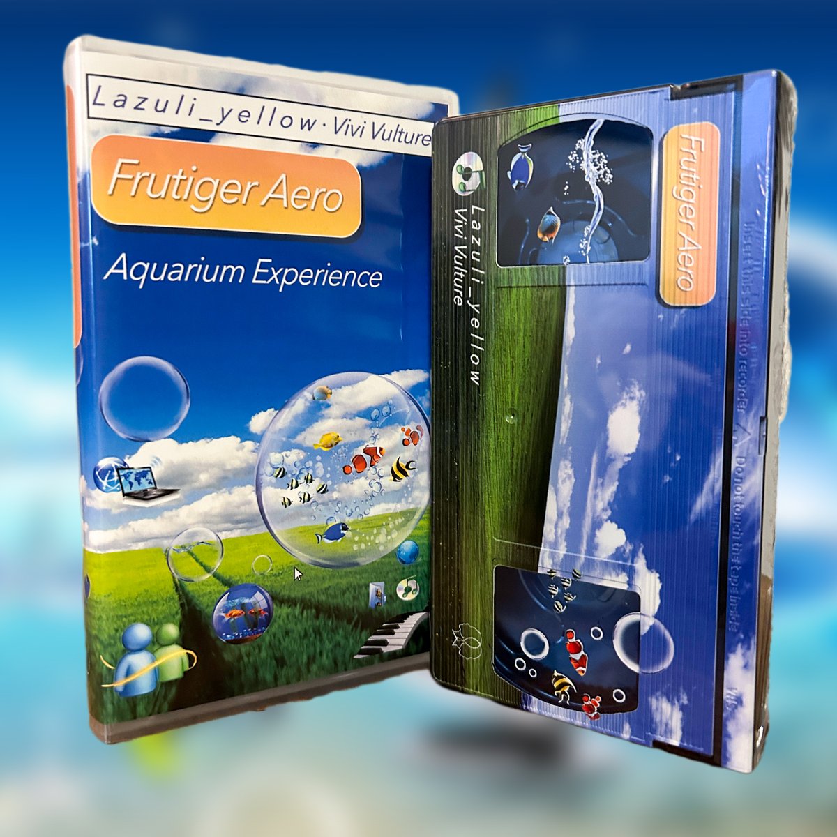 Frutiger Aero - VHS (NTSC)
forestkids.bandcamp.com/album/frutiger…
🫧 NTSC VHS 🫧
🐠 Full Tape Shell Design 🐠
🫧 High Quality Body Wrap Printing 🫧
🐠 10 Unique Aquariums 🐠
🐟 Ambient Mix + BONUS CONTENT Included 🐟
🐡 Limited Run of 20 Tapes! 🐡