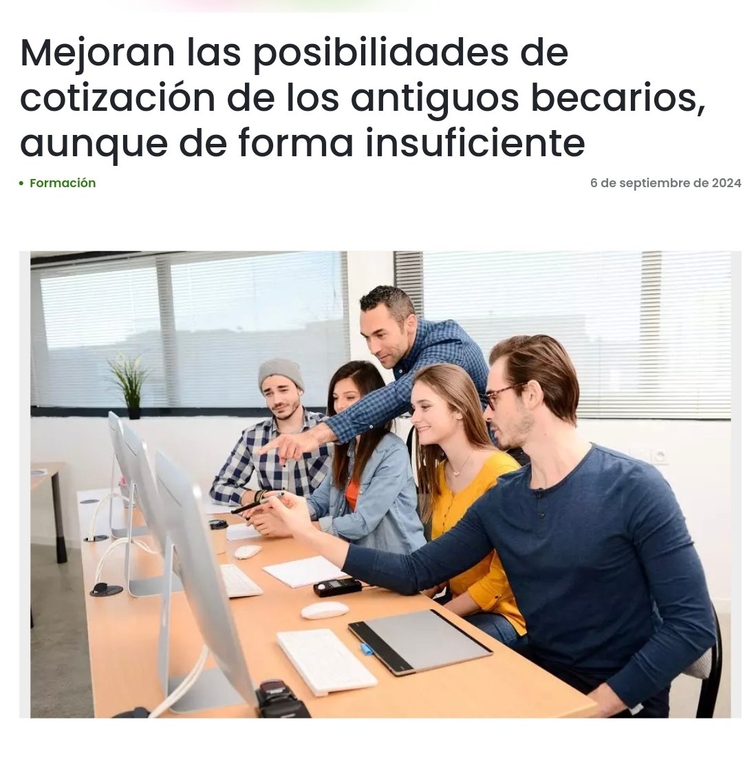 <a href="/RamisJoachim/">Joaquin Ramis Marcet</a> <a href="/arrobajorgeg/">Jorge</a> <a href="/AfectadosBSS/">AfectadosBecasSS</a> <a href="/apicon_inia/">AntoniaPiconINIA</a> <a href="/HerreroHevia/">Rubén Herrero Hevia</a> <a href="/EduardoGJR/">Eduardo G-Junceda</a> <a href="/RealPacoBorrego/">Francisco Borrego</a> <a href="/MagdaRevert/">Magda Galeano Revert</a> <a href="/MSMonedero/">Miguel Angel Sanchez-Monedero</a> <a href="/Amalia_HG/">Amalia de la Higuera</a> <a href="/GoncalBadenes/">Gonçal Badenes</a> Lamentablemente para CSIF no computan las cotizaciones a otrod efectos como los trienios. Tampoco existe la posibilidad de recuperar los derechos laborales de todo el período trabajado.
csif.es/es/articulo/na…