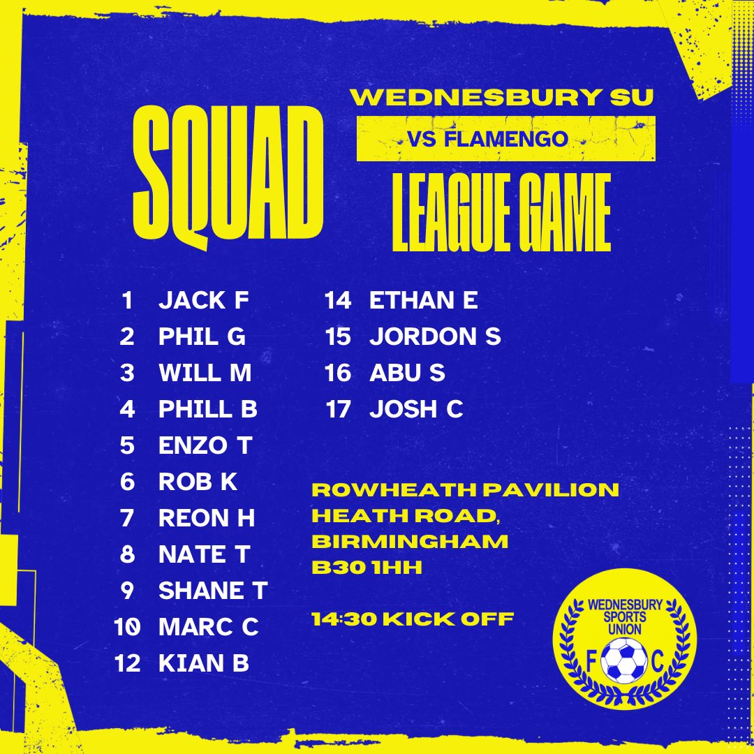 Wednesbury Sports Union FC tweet media